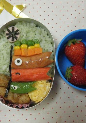 子どもの日弁当-レシピのメイン写真