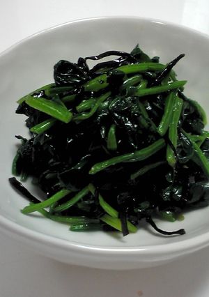 ほうれん草の昆布和え♪-レシピのメイン写真
