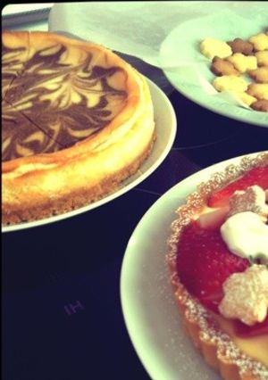濃厚☆ベイクドチーズケーキ☆マーブル-レシピのメイン写真