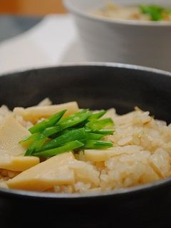 タケノコと なめ茸の 簡単炊き込みご飯☆-レシピのメイン写真