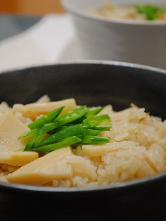 タケノコと なめ茸の 簡単炊き込みご飯☆-レシピのメイン写真