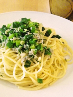 青ねぎとじゃこの和風パスタ-レシピのメイン写真