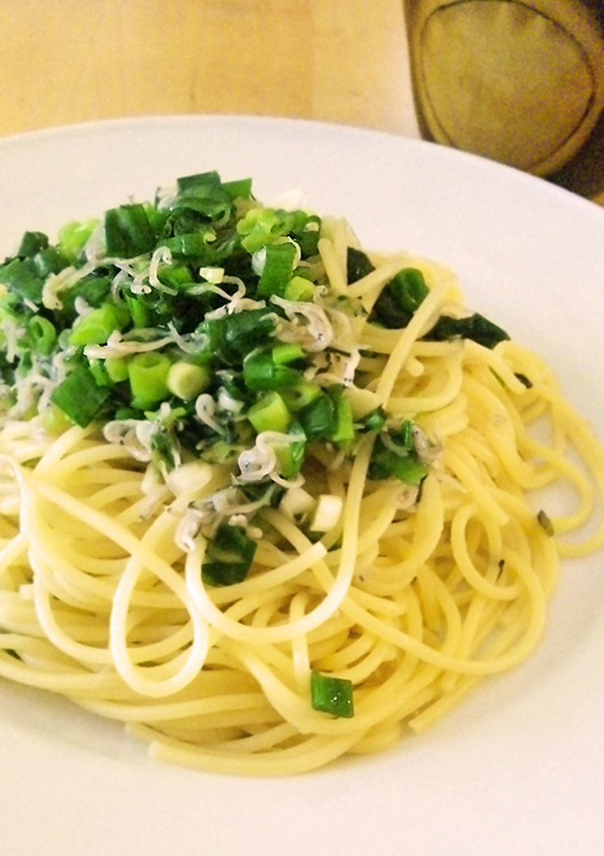 青ねぎとじゃこの和風パスタ-レシピのメイン写真