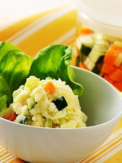 コロコロ野菜のピクルスでポテトサラダ-レシピのメイン写真