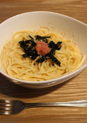 器１つで作れる！たらこマヨパスタ-レシピのメイン写真