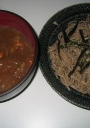 残ったカレーでカレー蕎麦-レシピのメイン写真