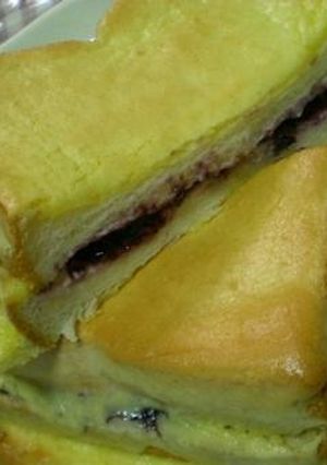 ケーキ生地をかけたサンドイッチ-レシピのメイン写真