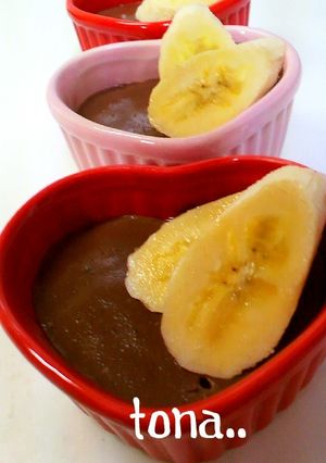 濃厚♪お豆腐チョコバナナなﾊﾞﾊﾞﾛｱ-レシピのメイン写真