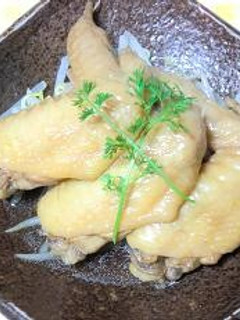 コクが違う!手羽先のさっぱり煮-レシピのメイン写真