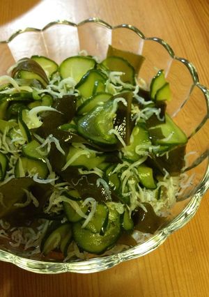 寿司酢だけ！きゅうりの酢の物★☆-レシピのメイン写真