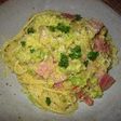 春色のあっさりカルボナーラ