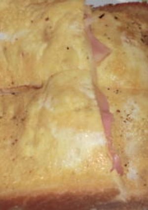 ベーコン＆チーズ＆エッグトースト-レシピのメイン写真