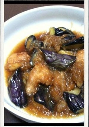 茄子と唐揚げのサッパリ煮-レシピのメイン写真