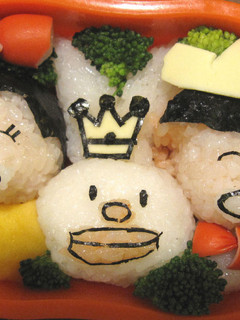キャラ弁 ✿ ありがとウサギ-レシピのメイン写真