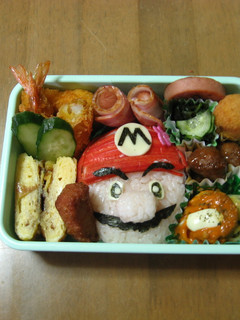 キャラ弁 スーパーマリオ 弁当-レシピのメイン写真
