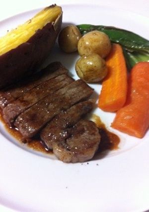 野菜が主役のステーキ-レシピのメイン写真