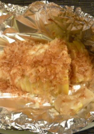 筍のホイル焼きマヨおかか醤油-レシピのメイン写真