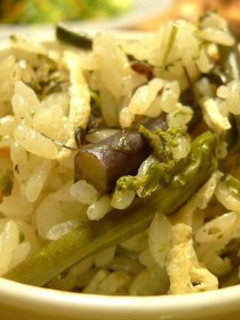 わらびご飯-レシピのメイン写真