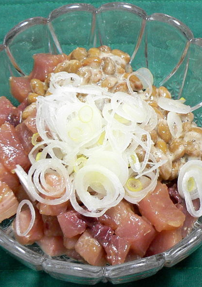 漬けマグロの納豆和え-レシピのメイン写真