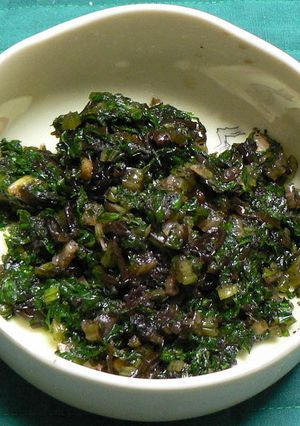 セロリの葉・塩昆布・ゆかりの漬けもの-レシピのメイン写真