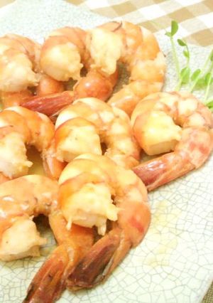 見た目もOK海老塩焼きレモン風味♪-レシピのメイン写真