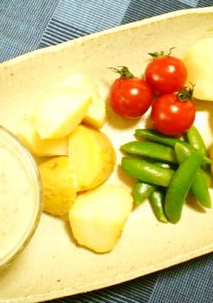 味噌とチーズでバーニャカウダ風♪-レシピのメイン写真