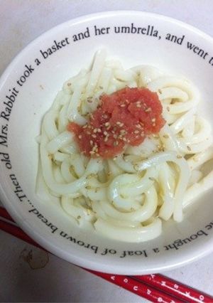 簡単★冷やしタラコうどん-レシピのメイン写真