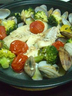 ☆白身魚と野菜のワイン蒸し☆-レシピのメイン写真