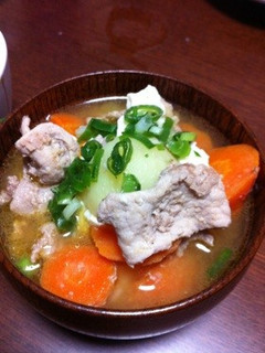 豚汁♡少〜しだけ余っている豚コマ肉でOK-レシピのメイン写真