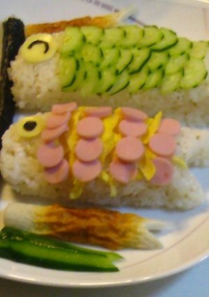 こどもの日に☆こいのぼり寿司-レシピのメイン写真