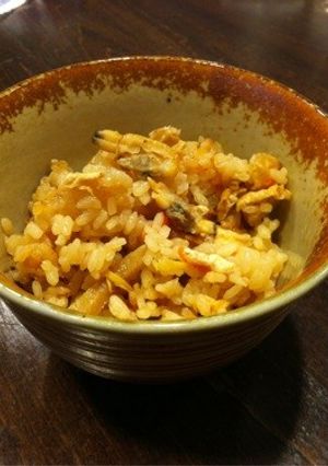 ストウブで♪アサリの炊き込みご飯-レシピのメイン写真