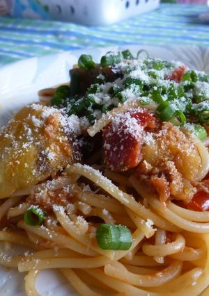 ５分パスタ-レシピのメイン写真