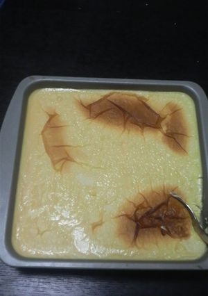 一回食べてみて！濃厚ふわトロッ焼きプリン-レシピのメイン写真