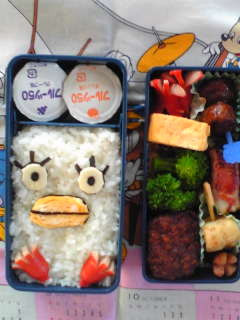 銀魂★エリザベス★超♪簡単キャラ弁-レシピのメイン写真