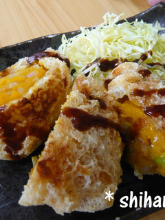 油揚げで!かぼちゃコロッケ-レシピのメイン写真