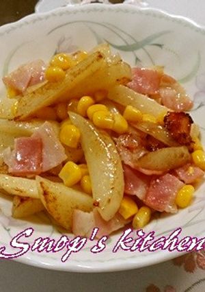 じゃがバタベーコン-レシピのメイン写真