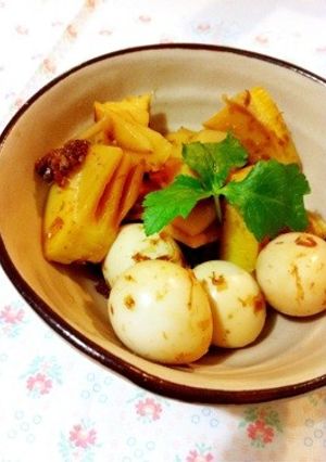 ♡竹の子＆うずら土佐煮♡-レシピのメイン写真