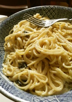 山椒の香ふわ~っと♪海苔のクリームパスタ-レシピのメイン写真