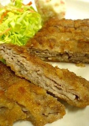 チーズ風味の重ねカツ-レシピのメイン写真