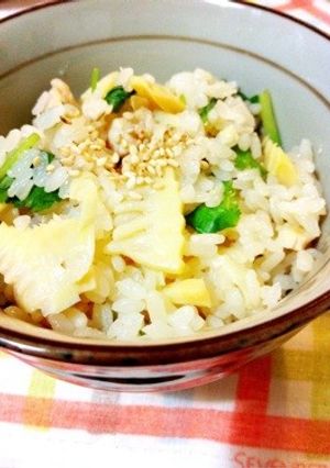 ♡旬の味竹の子ご飯♡-レシピのメイン写真