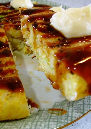 残りご飯で☆お好み焼き風-レシピのメイン写真