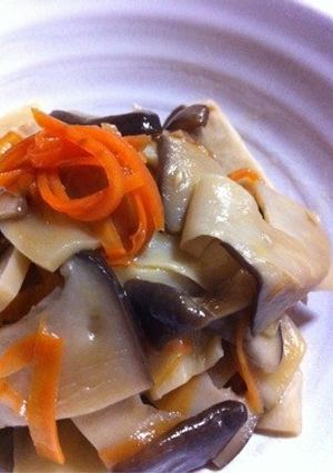 超簡単...6分.丼で.きんぴらエリンギ-レシピのメイン写真
