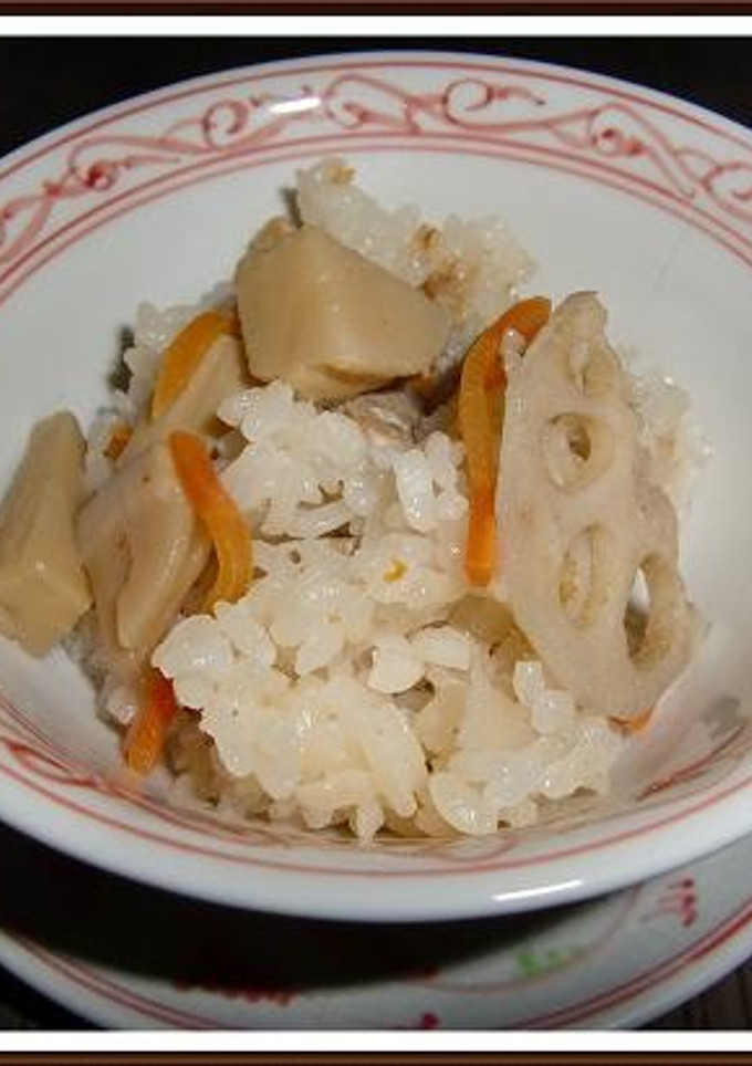 豚肉で♪こく旨たけのこごはん-レシピのメイン写真