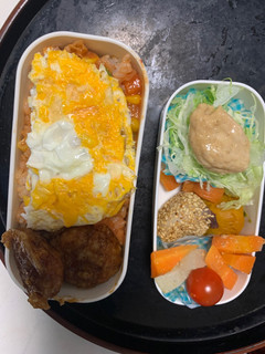 レンジ簡単レモンデミ味オムライス弁当-レシピのメイン写真