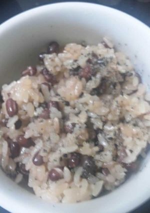 炊飯器でOK！もち米と白米で作るお赤飯-レシピのメイン写真