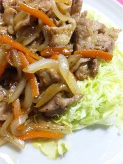 さっぱり♪簡単豚の生姜焼き-レシピのメイン写真