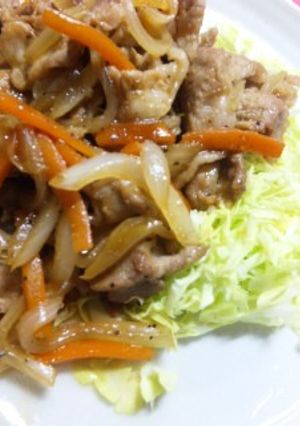 さっぱり♪簡単豚の生姜焼き-レシピのメイン写真