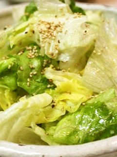 はまる!レタスが丸々食べれちゃうサラダ♪-レシピのメイン写真