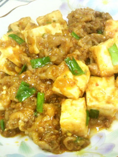 お箸で食べられる 豚小間麻婆豆腐♪-レシピのメイン写真