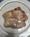厚切り豚ロースの味噌漬け焼き